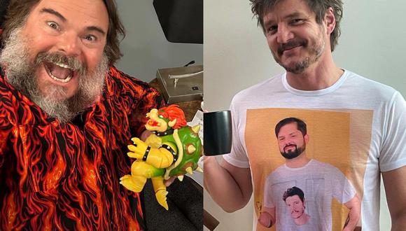 Jack Black quiere a Pedro Pascal como Wario en la secuela de "Super Mario Bros. La Película". (Foto: Instagram)