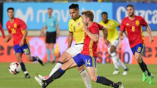 España y Colombia empataron 2-2 en Murcia en duelo amistoso