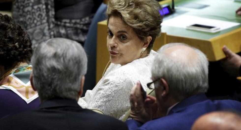 Dilma Rousseff participó en una reunión de la ONU. (Foto: EFE)