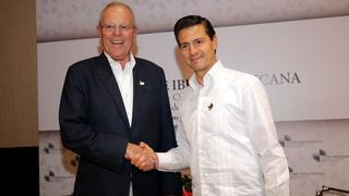 PPK sostuvo reunión bilateral con Enrique Peña Nieto