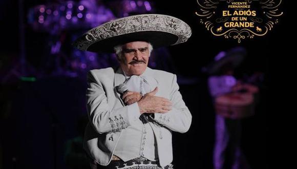 Vicente Fernández se despide con un histórico concierto