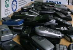 Operadoras entregan 1,500 celulares robados para su devolución 
