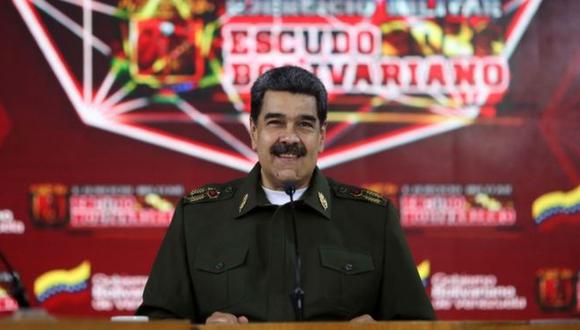 El lunes pasado, Maduro usó por primera vez el uniforme de comandante en jefe. (AFP).