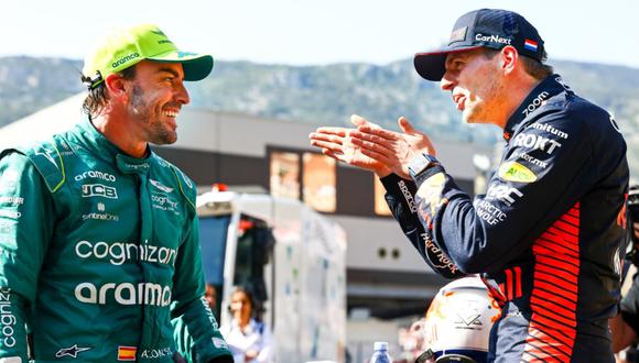 Max Verstappen ganó la pole position, mientras que Fernando Alonso culminó segundo. (Foto: Fórmula 1)