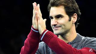 Federer llegó al O2 Arena a despedirse del Masters de Londres