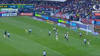 América vs. Pumas UNAM: Guido Rodríguez y el golazo para el 4-1 de las Águilas| VIDEO
