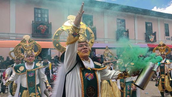 El concurso de "Patrullas" y "Comparsas" es de lo más representativo en Cajamarca. (Foto: Paolo Valdivia)