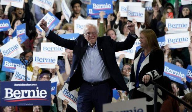 Sanders ha recaudado más de US$160 millones para su campaña electoral. (Foto: Getty Images, vía BBC Mundo). 