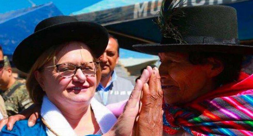 Nancy Lange, esposa de PPK, se refirió hoy a la marcha #NiUnaMenos, y señaló que este tipo de iniciativas significa luchar por una sociedad libre de violencia “contra todos y todas”. (Foto: Andina)