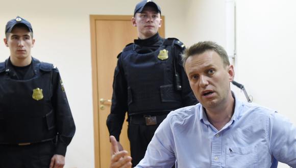 Alexei Navalny, principal opositor del presidente de Rusia, Vladimir Putin. (Foto: AFP)