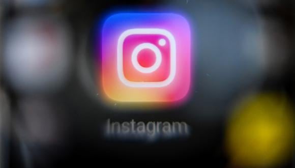 Una foto tomada el 12 de octubre de 2021 en Moscú muestra el logo de la red social estadounidense Instagram. (Foto: Kirill KUDRYAVTSEV / AFP)