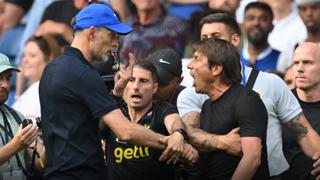 Pelea entre Tuchel y Antonio Conte: qué pasó con los técnicos en el Chelsea vs. Tottenham