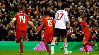 Liverpool venció 2-0 a Manchester en octavos de Europa League