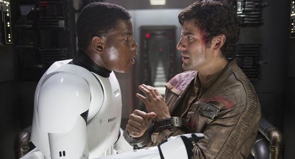 John Boyega es Finn y Oscar Isaac es Poe Dameron en 'Star Wars' (Foto: Lucasfilm)