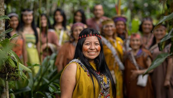 Cecilia Martínez, ingeniera agrónoma y coordinadora de la Federación de Comunidades Nativas Yanesha (Feconaya). Foto: Conservación Internacional / Marlon del Águila.