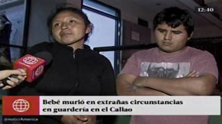 Callao: bebe murió en guardería en extrañas circunstancias