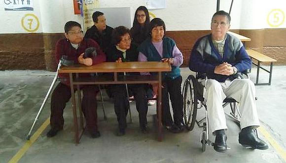 Jesús María: Personas con discapacidad con problemas para votar