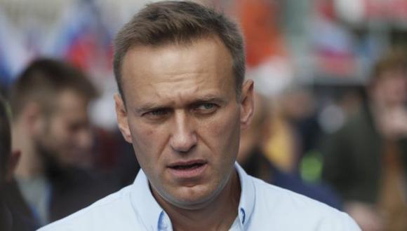Alexei Navalny es el principal opositor de Vladimir Putin. Foto: EPA, via BBC Mundo