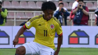 Colombia vs. Venezuela: Cuadrado regaló tremendo lujo durante primer tiempo del partido | VIDEO