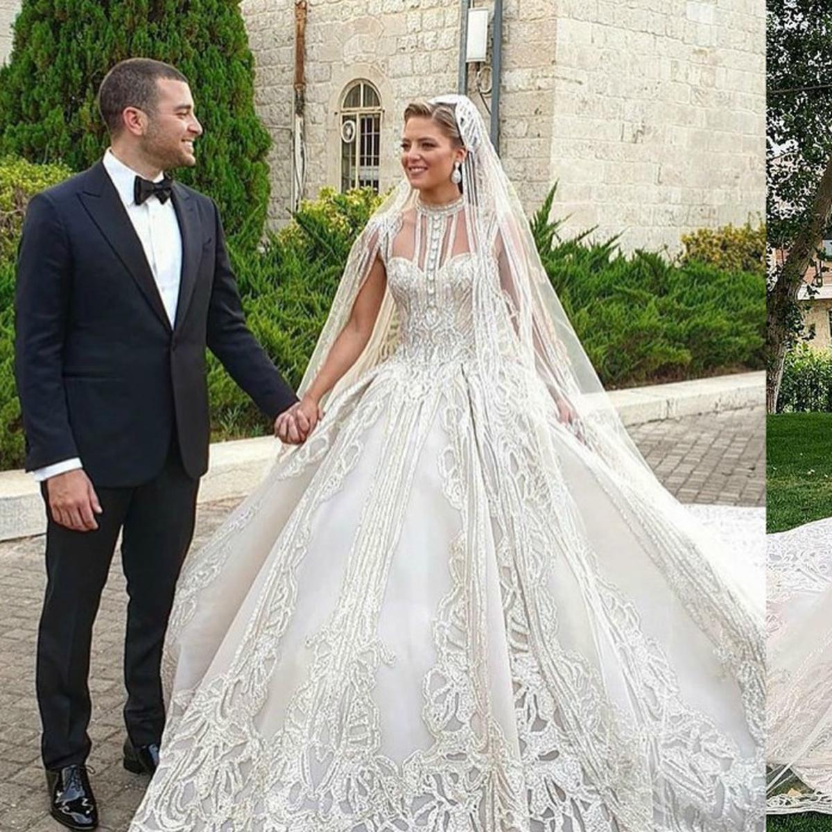 Así es el vestido de novia que Elie Saab diseñó para su nuera | FOTOS | VIU  | EL COMERCIO PERÚ