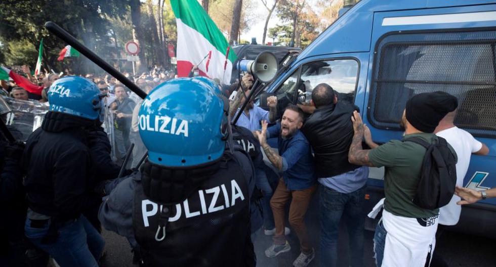 New demonstrations in Rome against the health passport |  PHOTOS