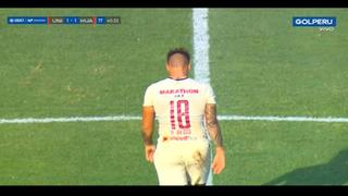 Universitario vs. Sport Huancayo: Germán Denis anotó el 1-1 con este violento remate de penal | VIDEO