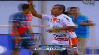 Municipal perdió 2-0 con Ayacucho FC por el Torneo Clausura