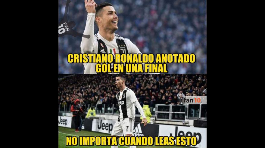 Facebook |Juventus vs. Milán: los despiadados memes del primer título de Cristiano Ronaldo en Italia.