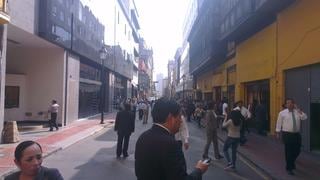 Así se vivió el temblor en el Centro Histórico de Lima [FOTOS]
