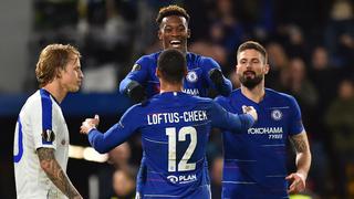Chelsea goleó 3-0 a Dinamo Kiev en Londres por los octavos de final de la Europa League