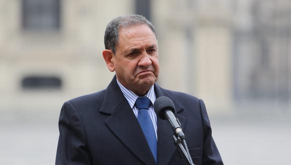 El ministro José Luis Gavidia manifestó que se sometía a las investigaciones. (Foto: Jesús Saucedo@photo.gec)