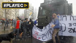 Chile: Policía se enfrenta con estudiantes durante marcha