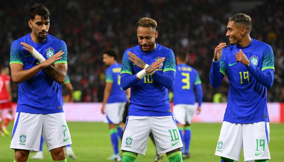 La selección brasileña llega a la Copa del Mundo como una de las favoritas a llevarse el trofeo. Conoce aquí su fixture. (Foto: AFP)