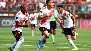 Rafael Santos Borré se lució con notable definición para el 1-0 de River en la final de la Copa Libertadores | FOTOS