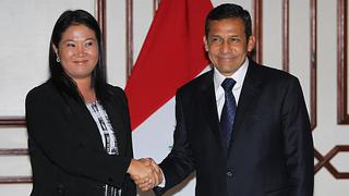 Keiko Fujimori: Humala evidencia sus miedos al no ir a comisión