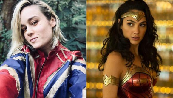La actriz Brie Larson contó que lloró al ver la cinta "Wonder Woman". (Foto: Composición/Instagram/DC)