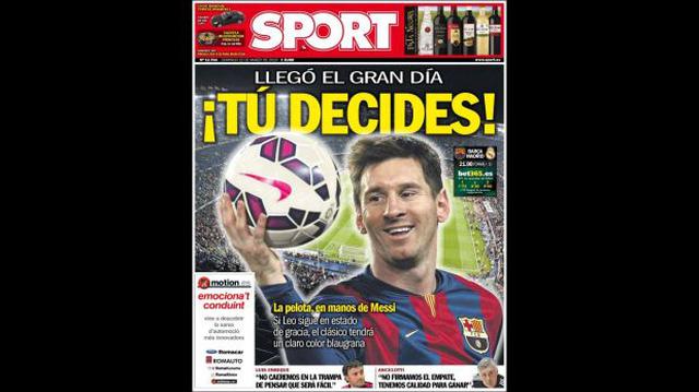 Barcelona vs. Real Madrid: así lo vive la prensa española - 4