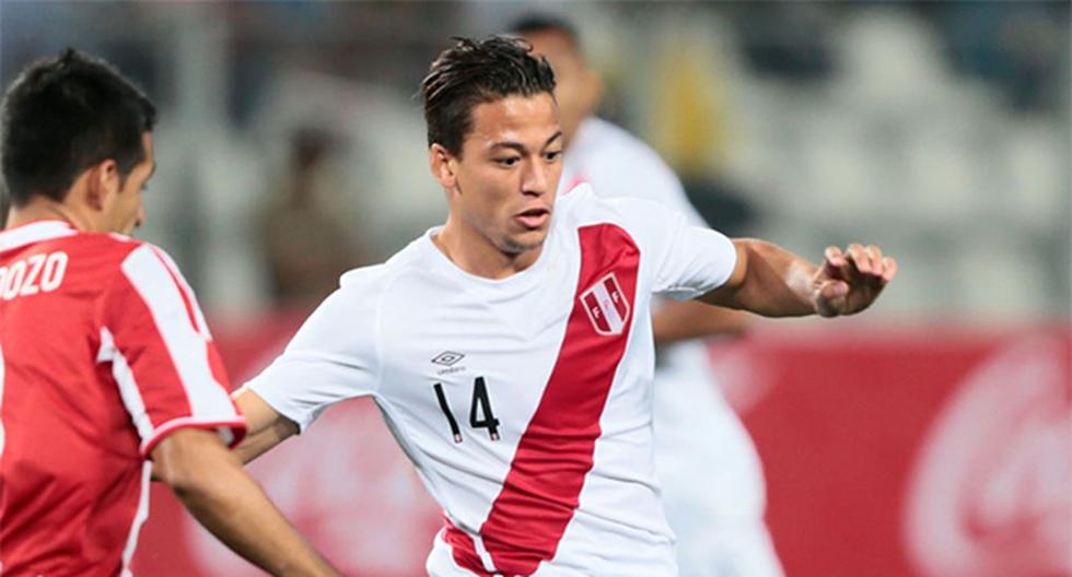 Cristian Benavente fue incluido en la primera lista de convocados de la Selección Peruana para la próxima Copa América Centenario 2016 a jugarse en Estados Unidos (Foto: Andina)