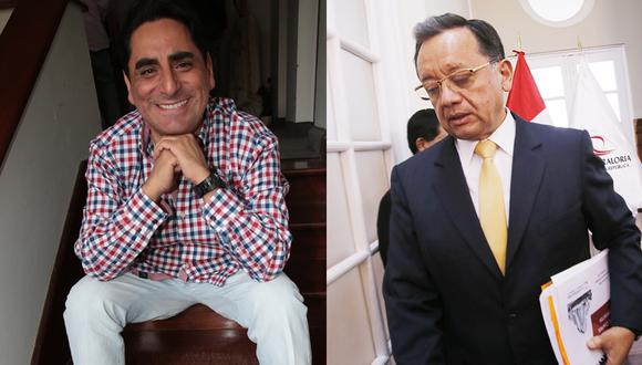 Edgar Alarcón aseguró que tomará medidas legales si Carlos Álvarez no deja de imitarlo. (Fotos: El Comercio)