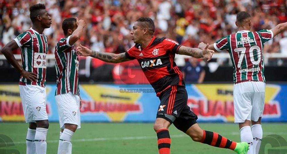 YouTube | Paolo Guerrero anotó un golazo de tiro libre en la final de la Taça Guanabara. (Foto: Gazeta Press)