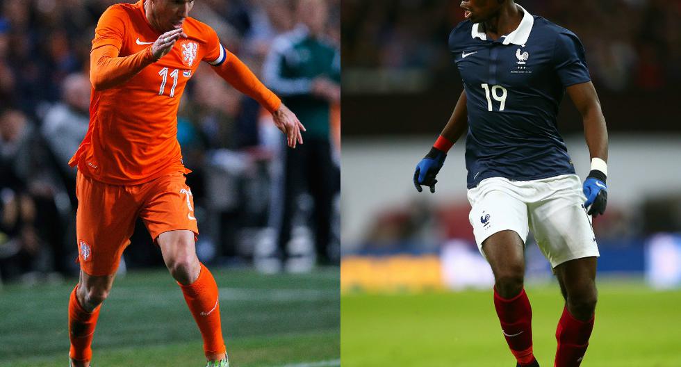 Las selección de Holanda y Francia se ven las caras este viernes 25 en un partido amistoso de la Fecha FIFA.