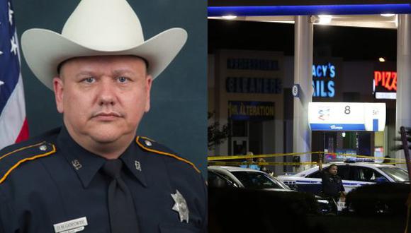 EE.UU.: Matan por la espalda a alguacil en gasolinera de Texas