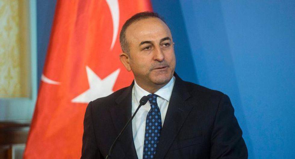 El ministro de Exteriores de Turquía, Mevlüt Çavusoglu. (Foto: EFE)