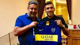 Presidente de Boca Juniors le dio la bienvenida a Eduardo Salvio, aunque aun no firma con los 'Xeneizes'