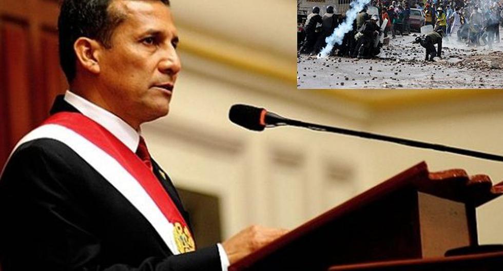 Ollanta Humala dio un mensaje a la Nación. (Foto: Agencias)