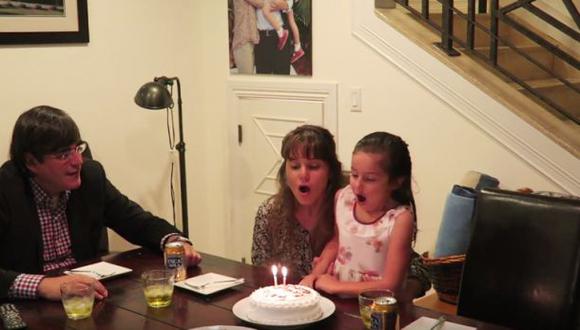 Jaime Bayly sorprendió a su esposa en su cumpleaños [VIDEO]