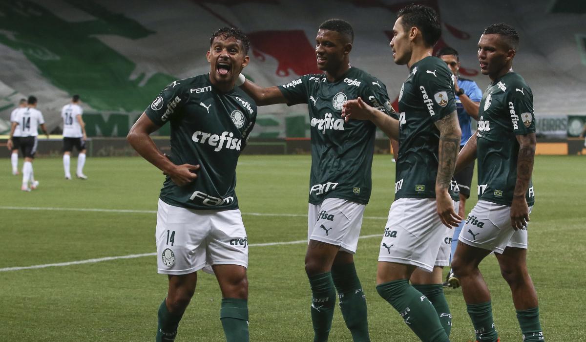 Palmeiras vs. Libertad: las imágenes del duelo en el estadio Allianz Parque | Foto: AP