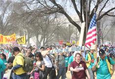 EEUU: Convocan marchas en 40 ciudades por una reforma migratoria integral 