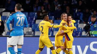 Barcelona vs. Napoli: resultado, goles y resumen del partido de Champions League [VIDEO]