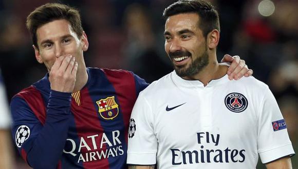 Ezequiel Lavezzi: "No me gustaría ser como Lionel Messi"